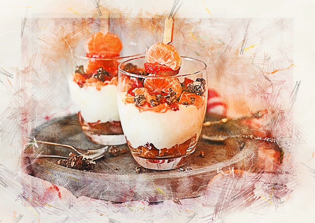 Dessert Glasses Photo Art Quark  - ArtTower / Pixabay